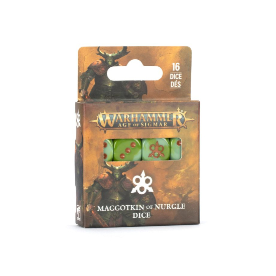 AGE OF SIGMAR: MAGGOTKIN OF NURGLE DICE
